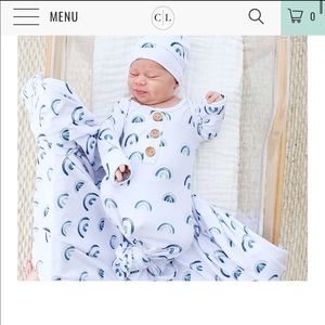 Caden Lane gown & hat